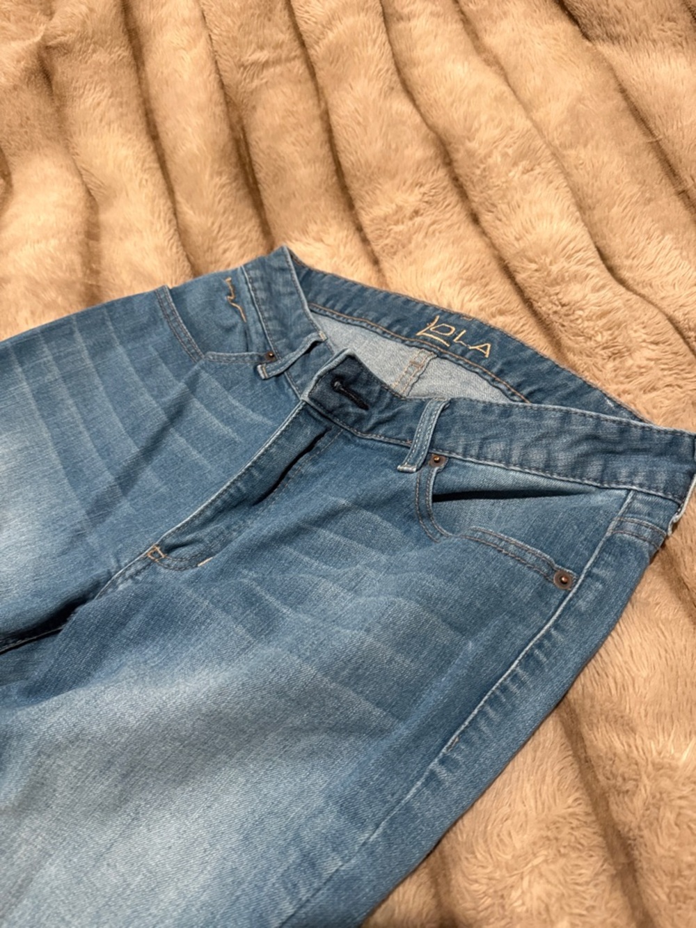 lola Medium Blue Boot Cut Jeans - Picture 4 of 7